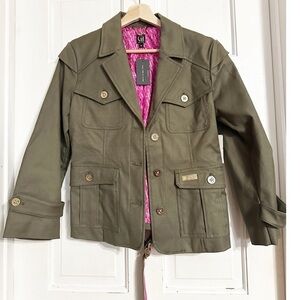 Cavi NYC Army Green Belted Blazer NWT Sz M